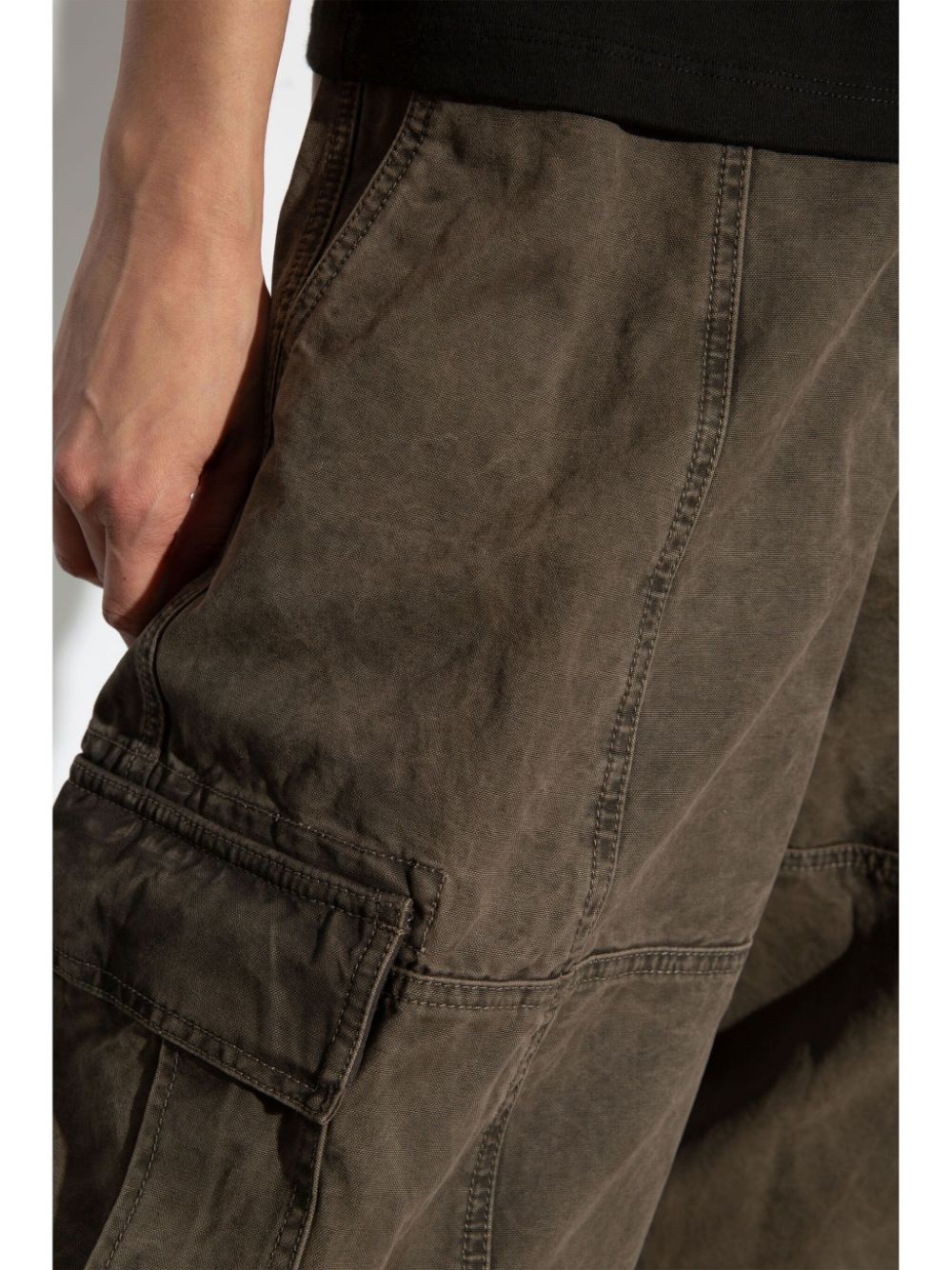 cotton cargo pants - 5