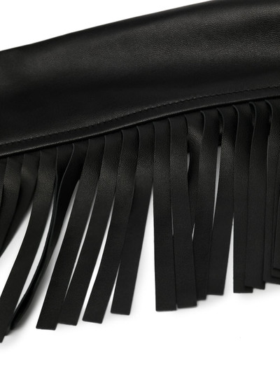 MM6 Maison Margiela longline fringed gloves outlook