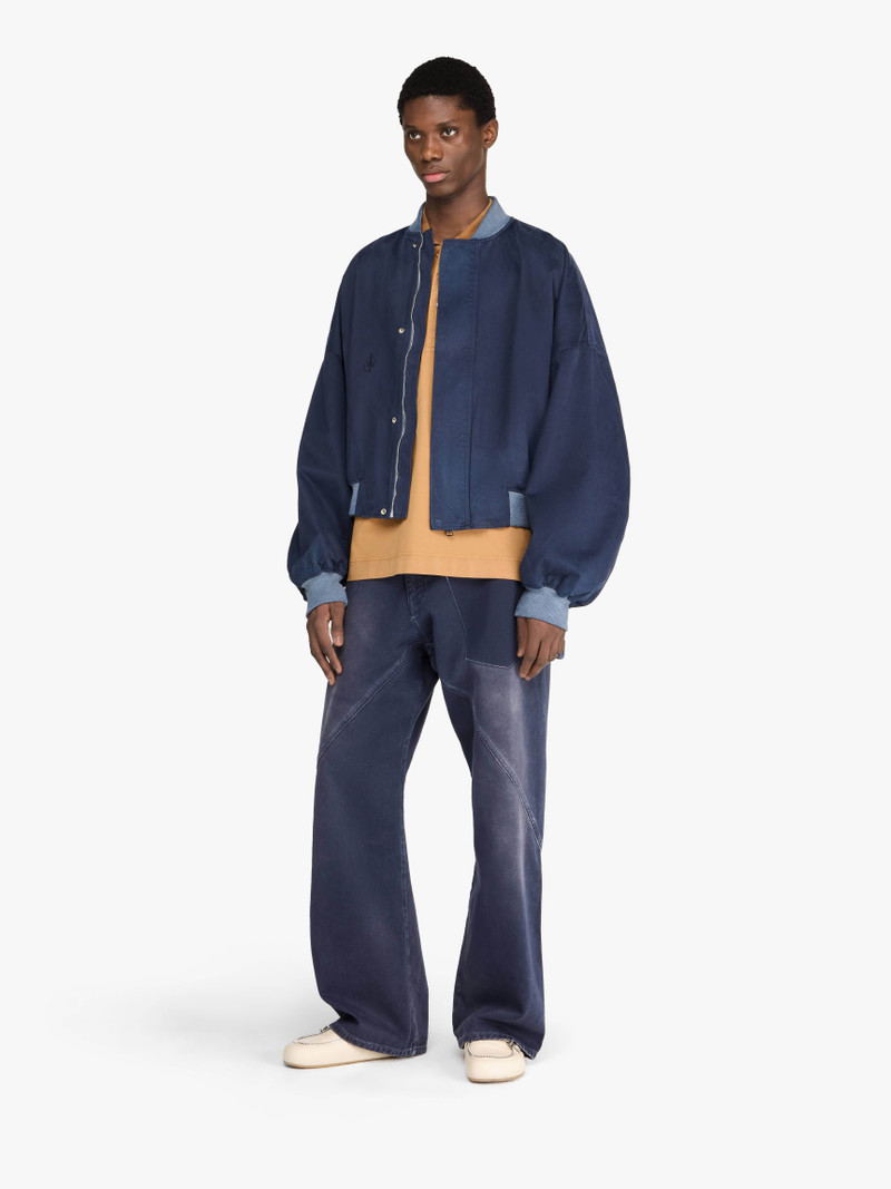 JW Anderson RELAXED COTTON BOMBER JACKET outlook