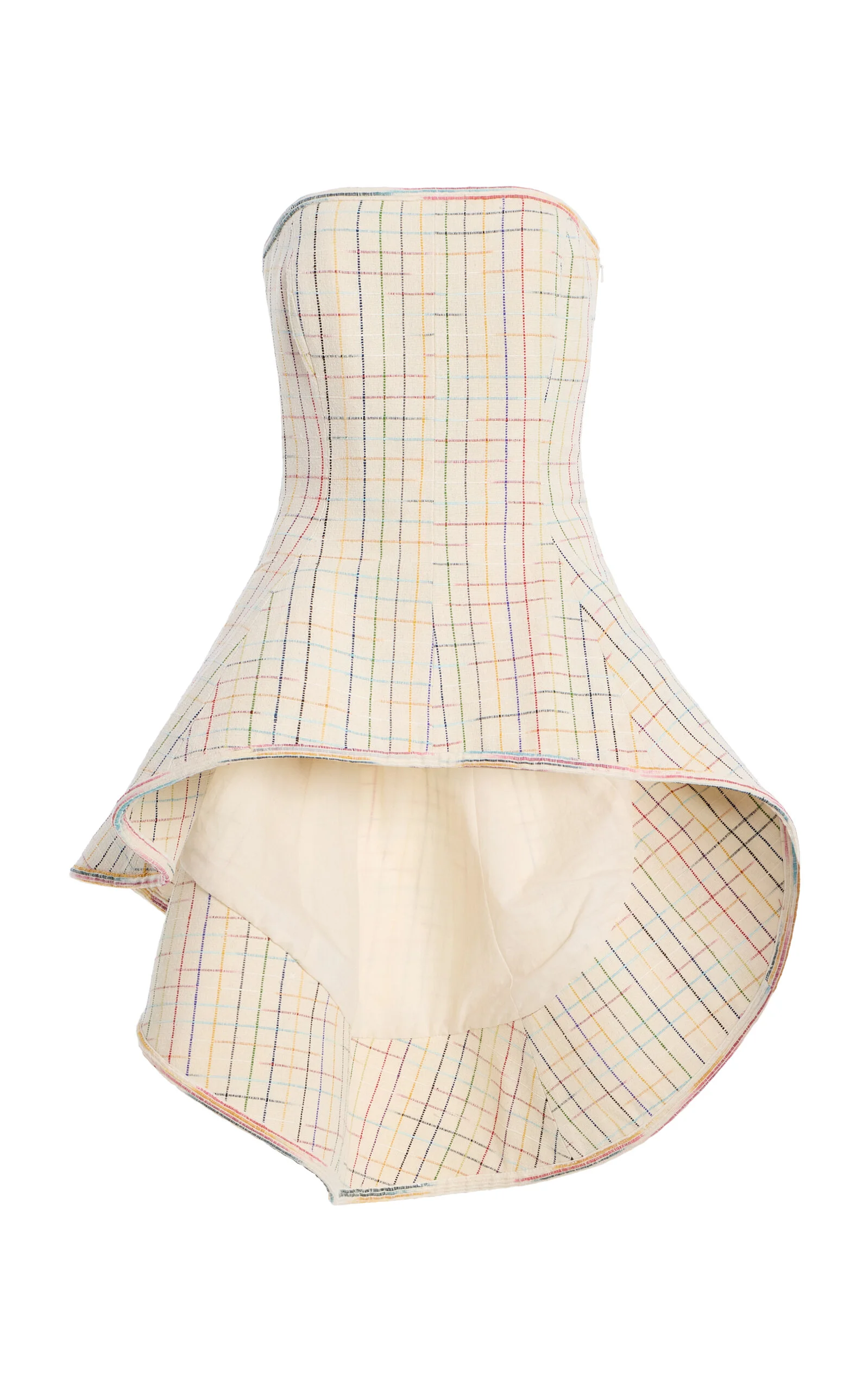 Tilt-A-Whirl Checked Silk Top multi - 1