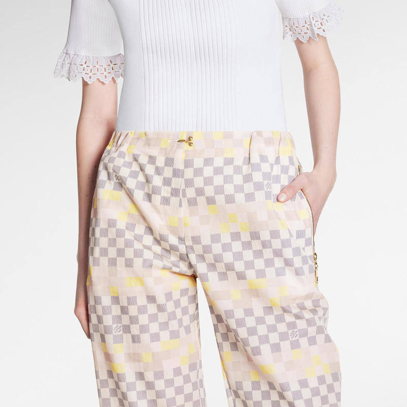 Louis Vuitton Pixel Damier Jogging Pants outlook