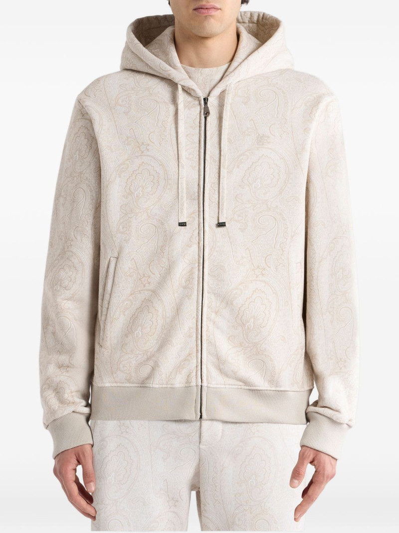 Etro arnica-motif hoodie outlook