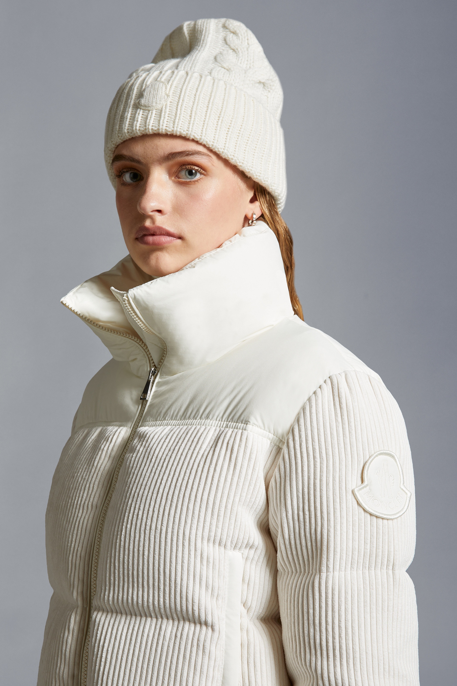 Cable Knit Cashmere Beanie - 2