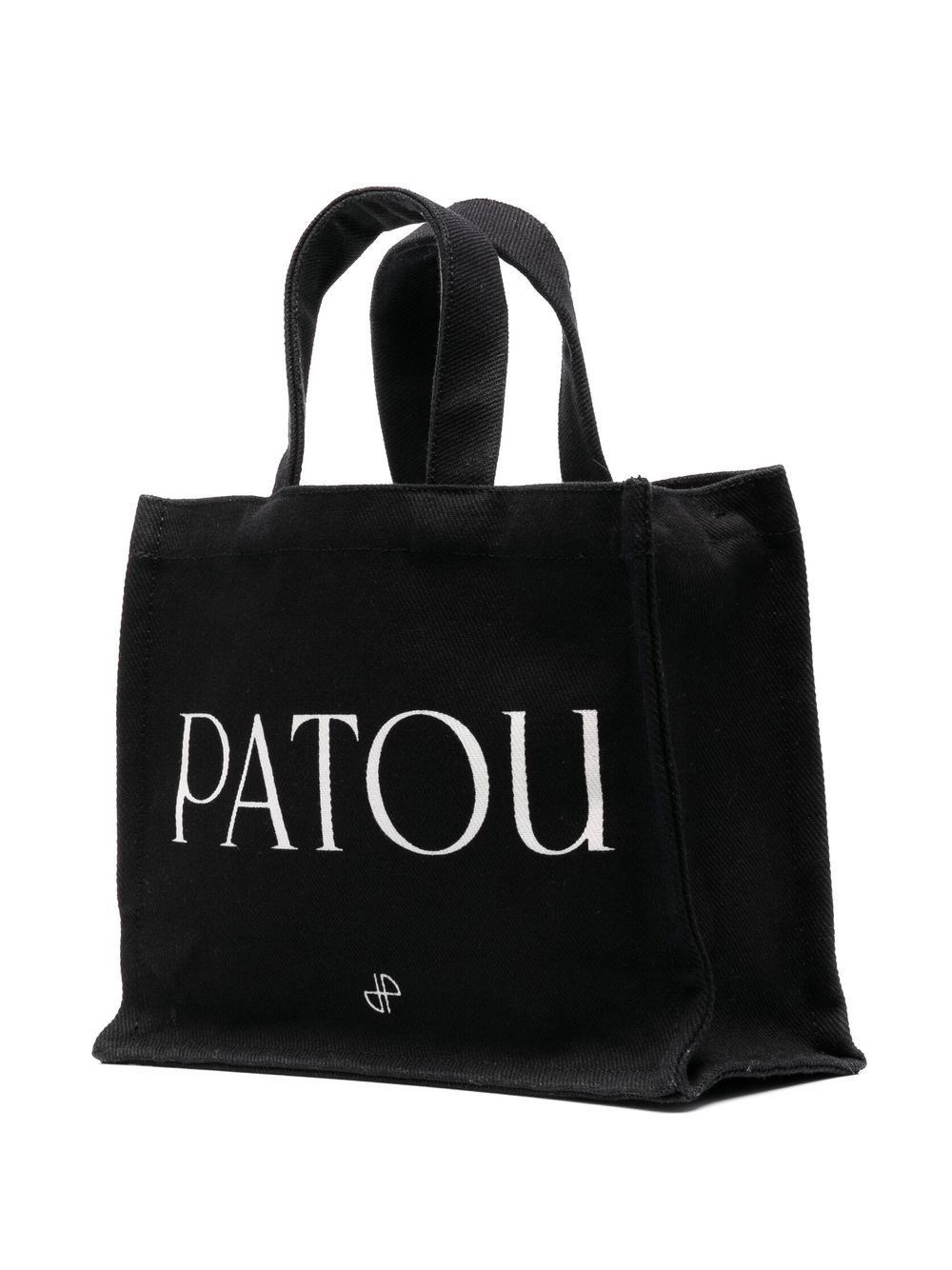 Organic cotton Patou small tote bag - 2