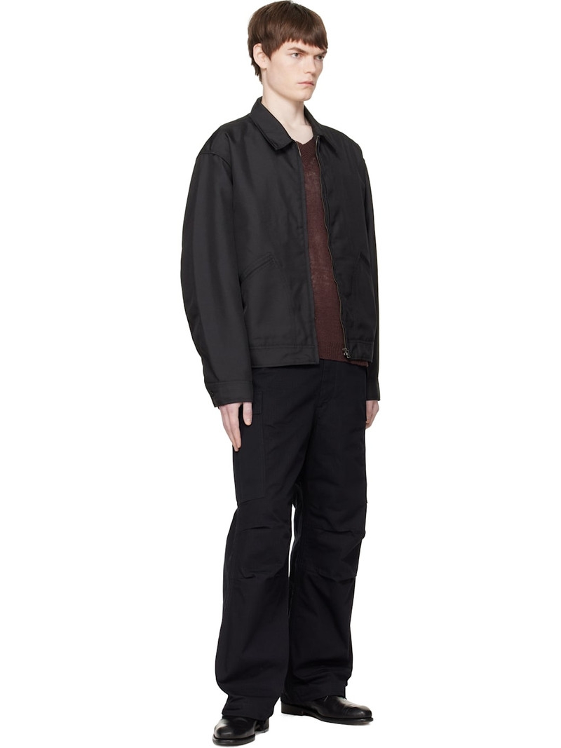 Nanamica Black Polyester Twill Deck Jacket outlook