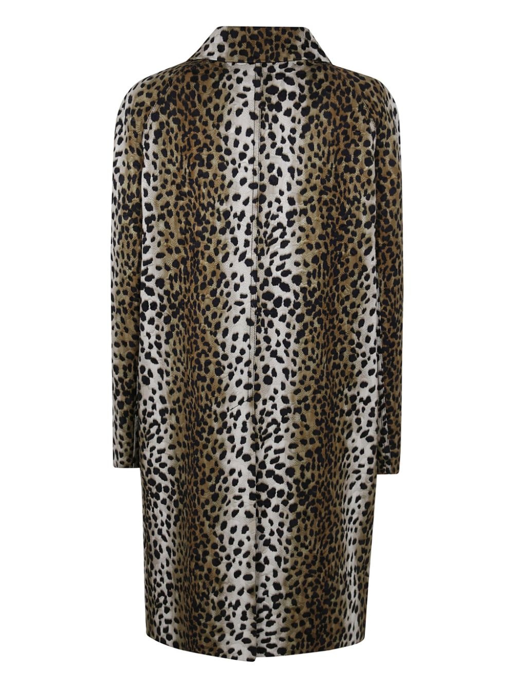 leopard-print coat - 2