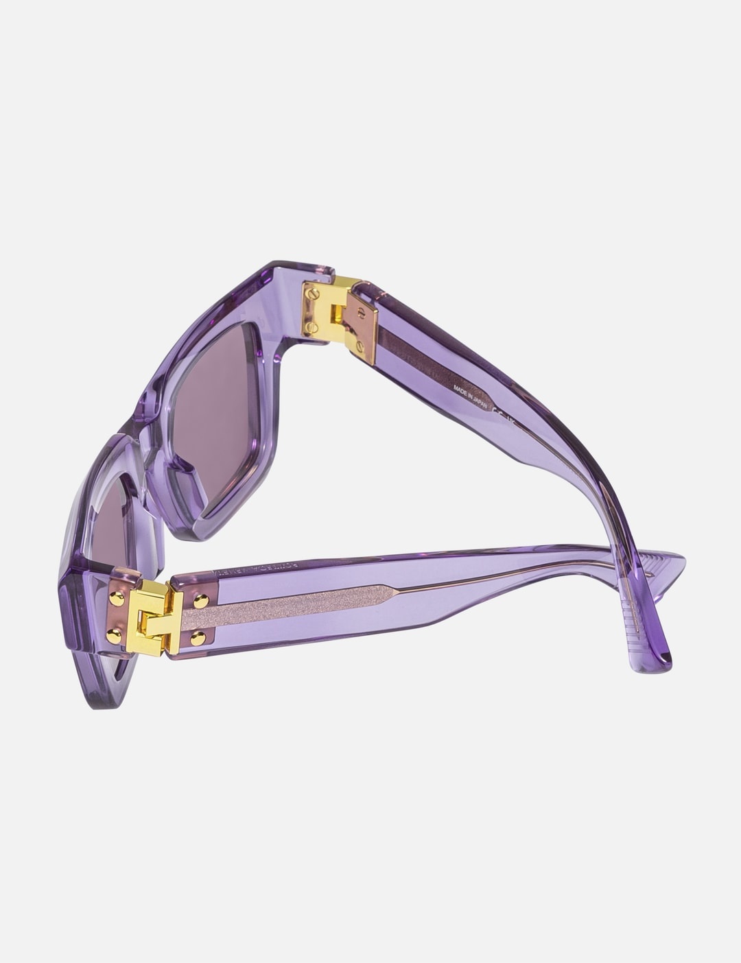 HINGE ACETATE SQUARE SUNGLASSES - 3