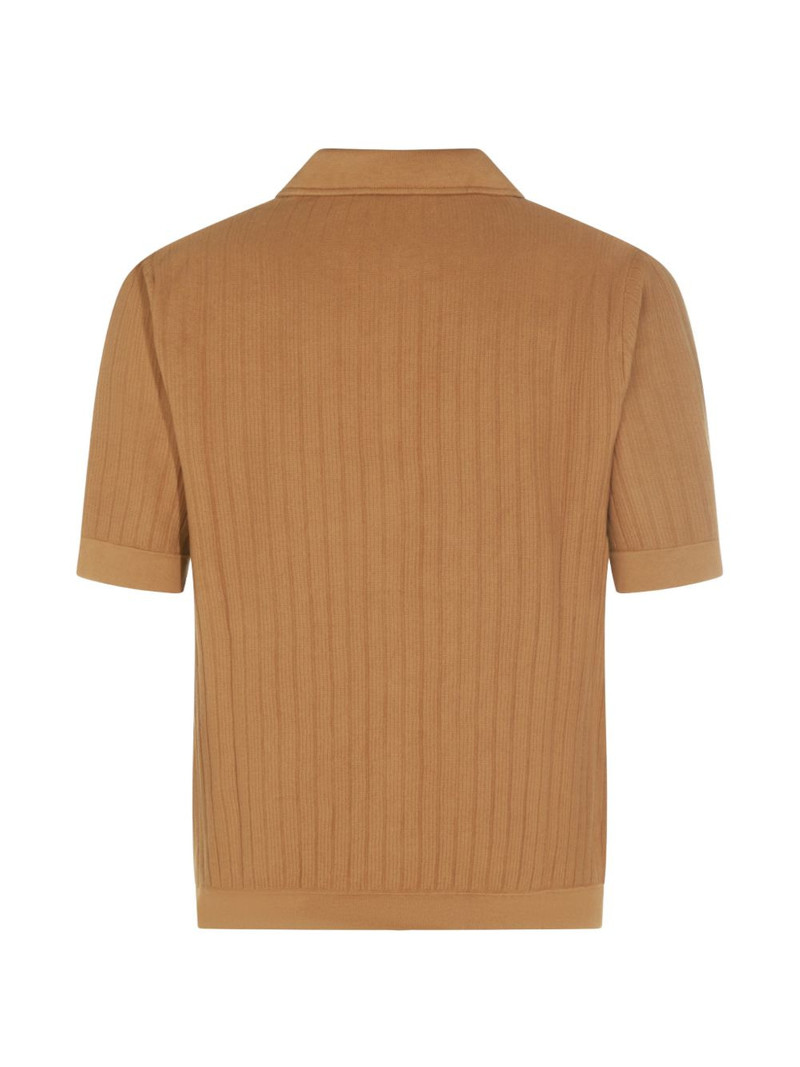 LARDINI ribbed buttoned shirt outlook