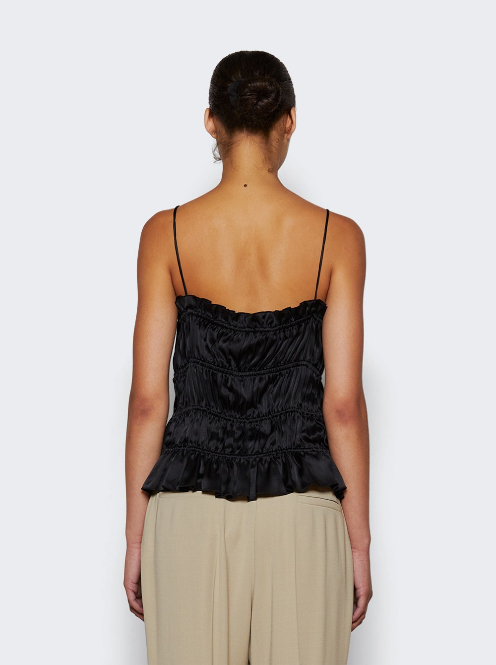 Keonie Silk Top Black - 5