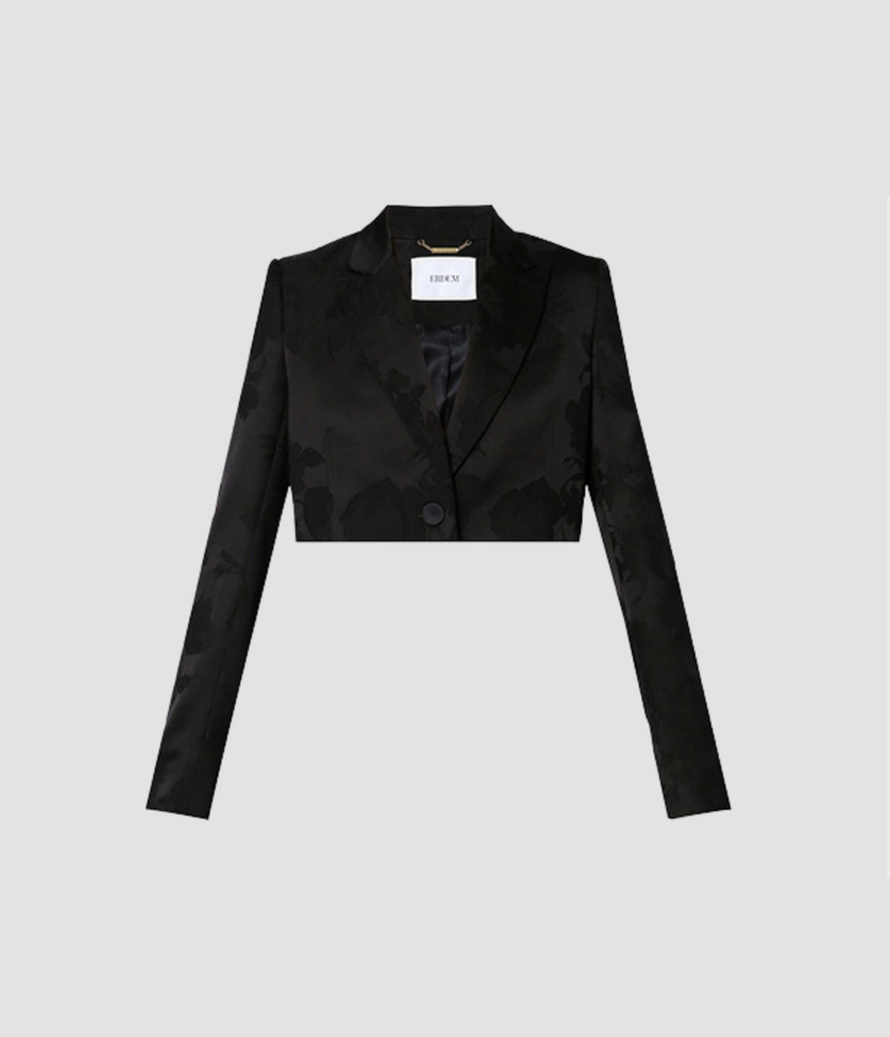 Erdem GENEVIEVE JACKET WOOL JACQUARD outlook