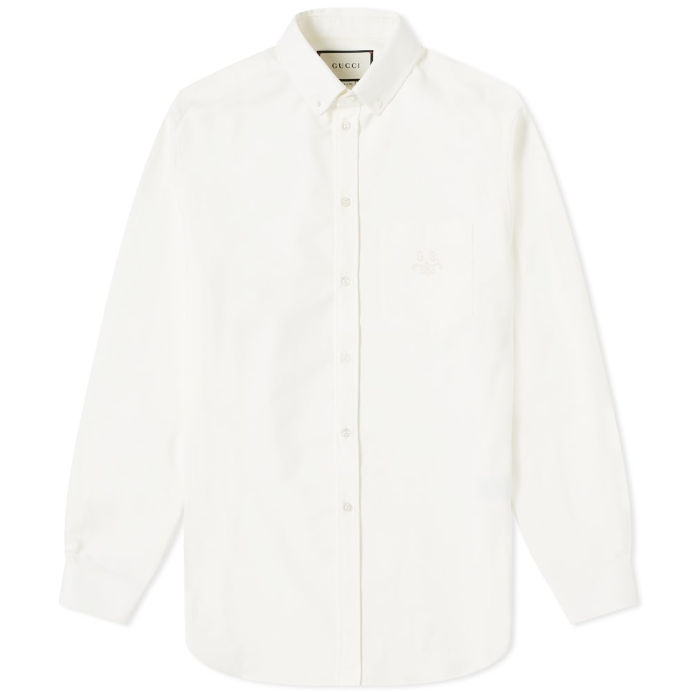 Gucci Logo Oxford Shirt - 1