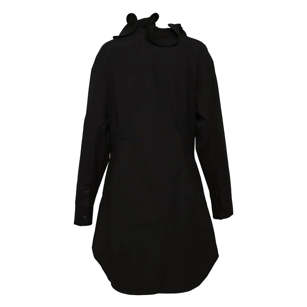 Center Ruffle Detailed Dress - 2