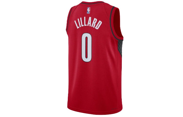 Men's Air Jordan NBA Sports Basketball SW Fan Edition 20 Season Portland Trail Blazers . Lillard No. - 3