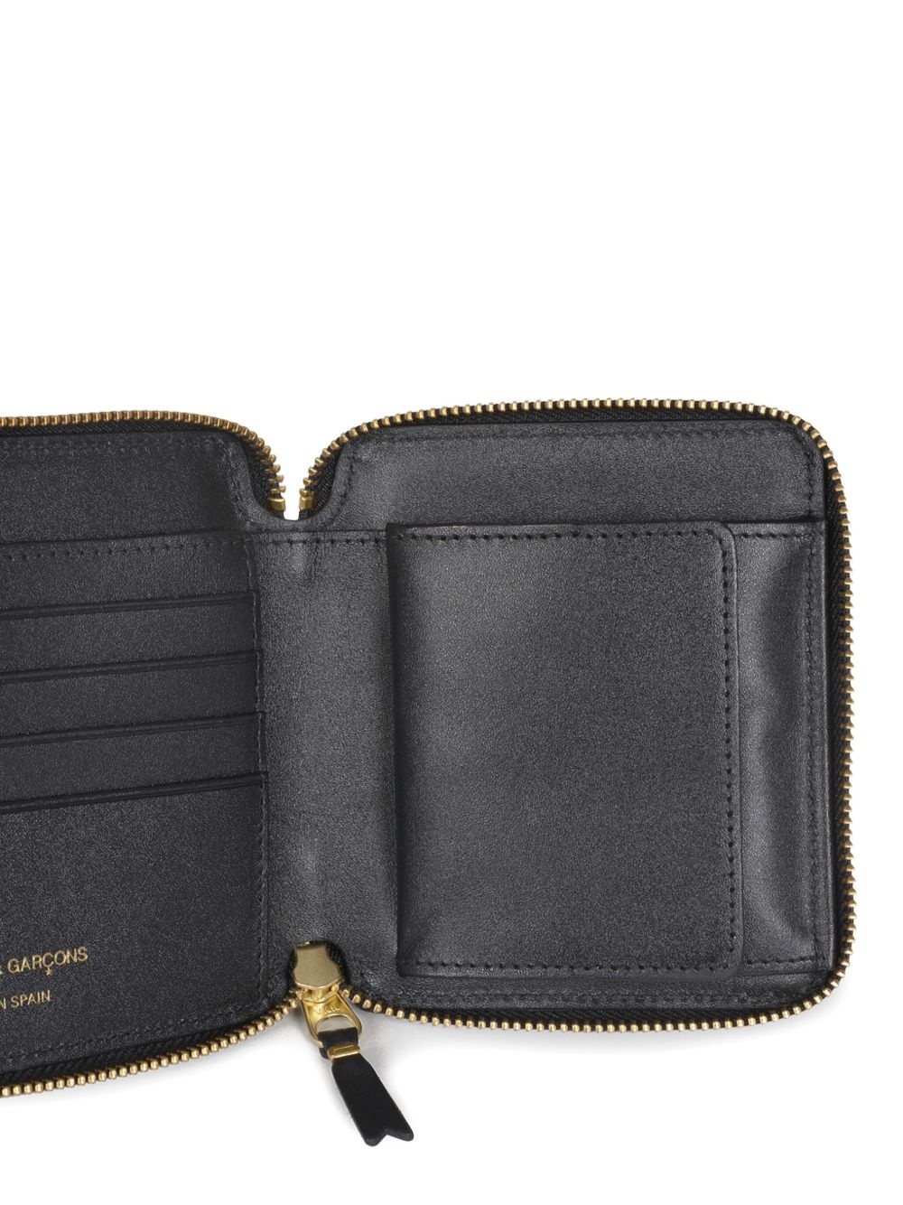 zip-around leather wallet - 4