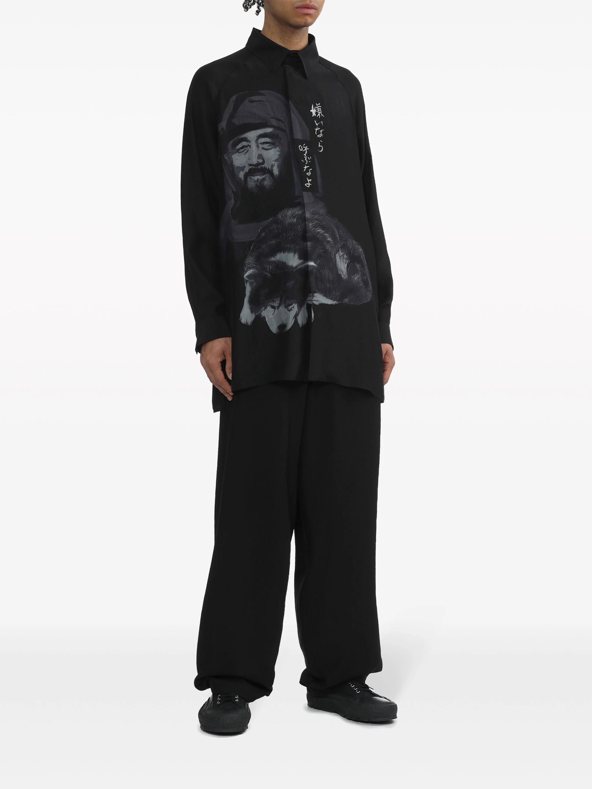 OVERSIZED SILK SHIRT - 2