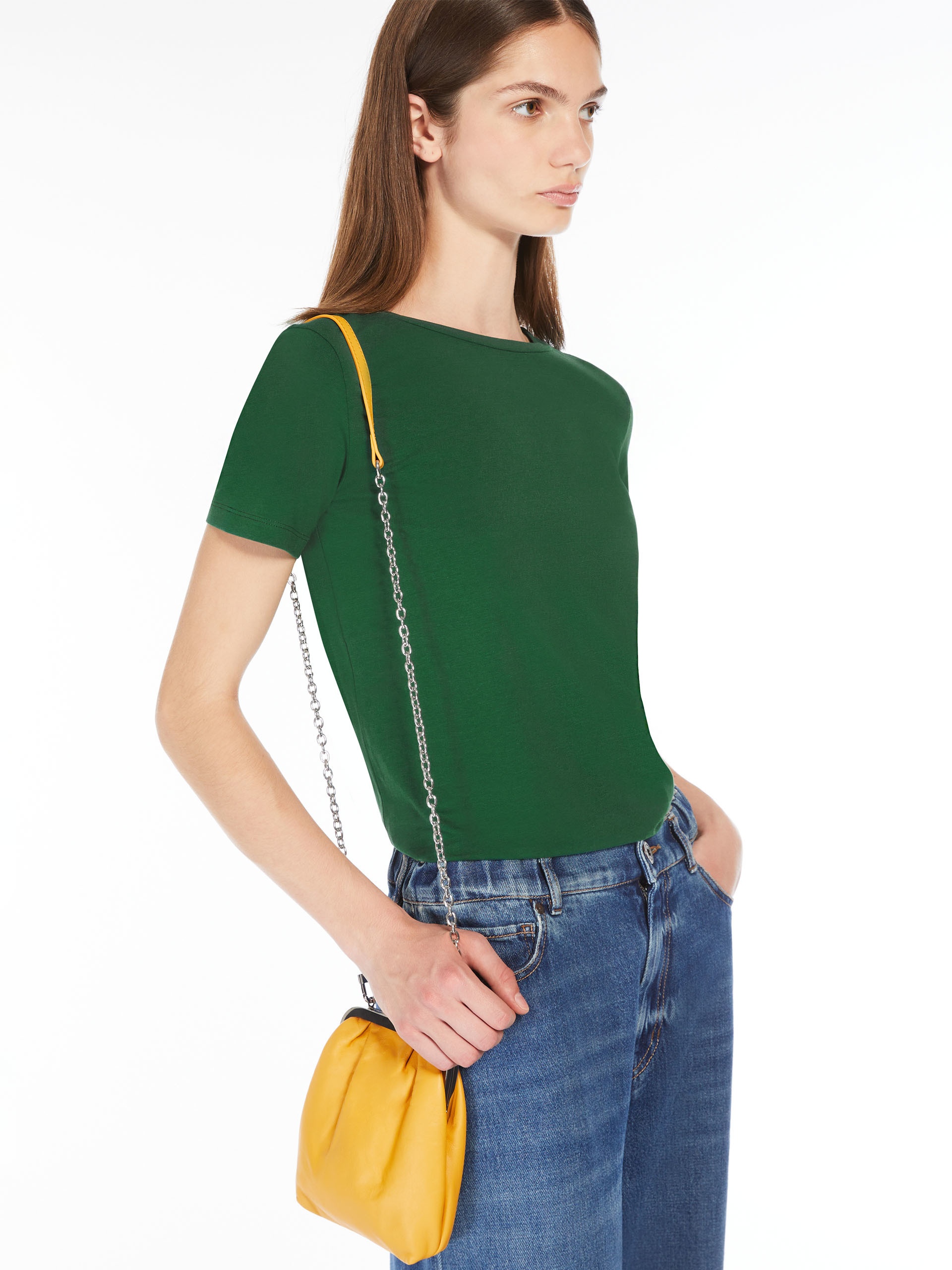 MULTIB Stretch cotton basic T-shirt - 5