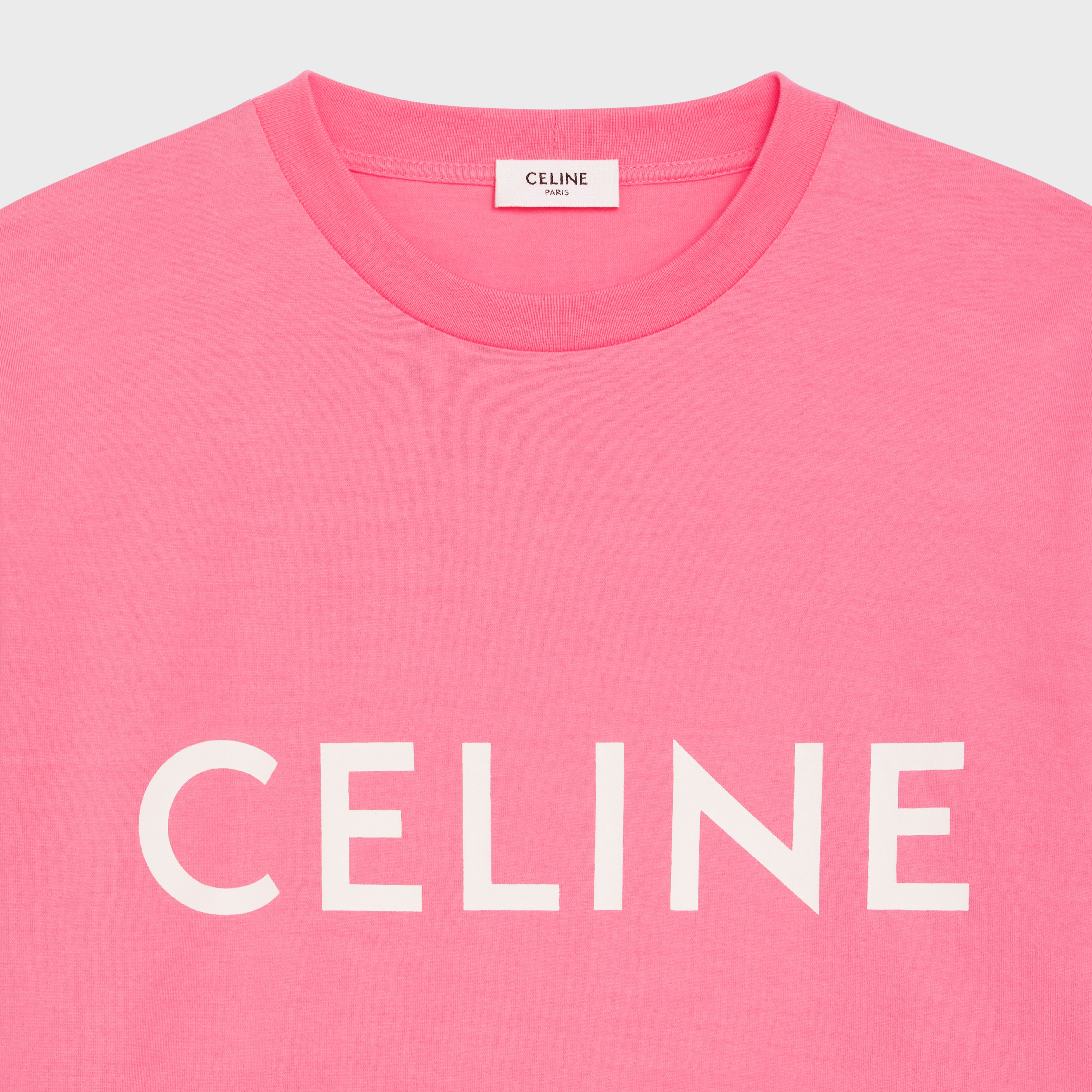 LOOSE CELINE T-SHIRT IN COTTON JERSEY - 3