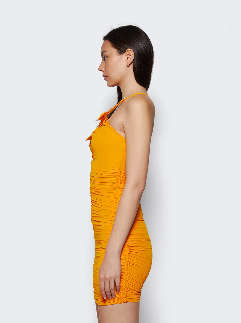 Venus Looped Cami Gather Dress Tangelo - 3