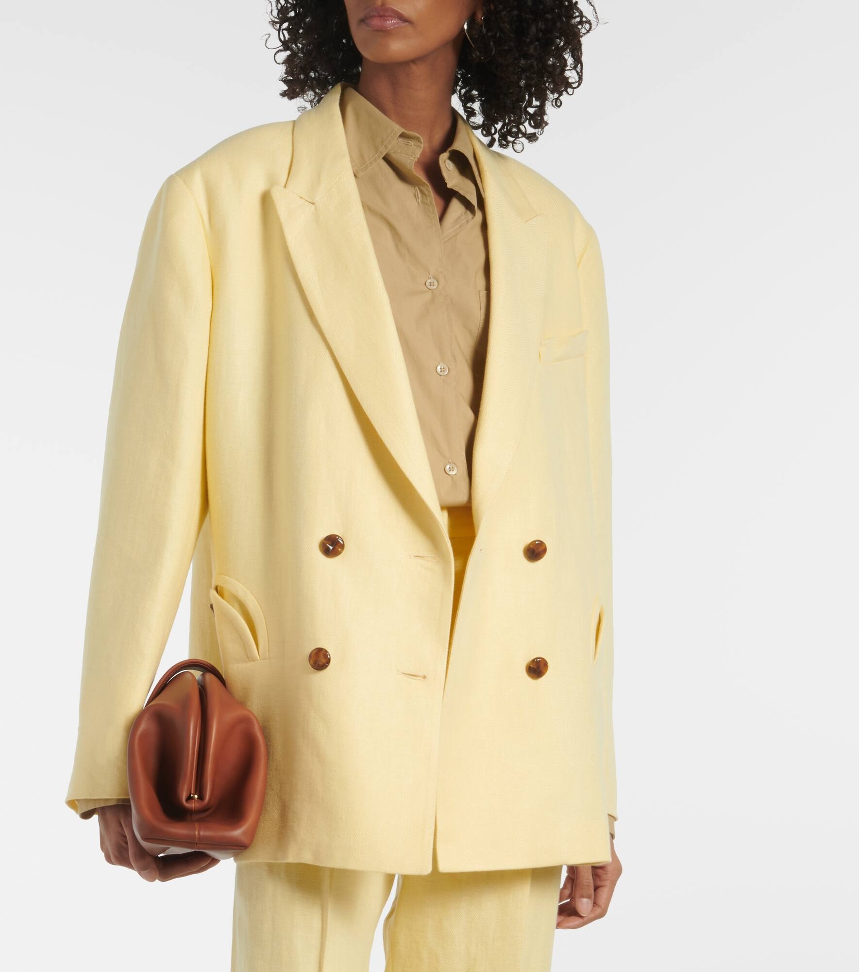Clarity Nightbreak linen blazer - 6
