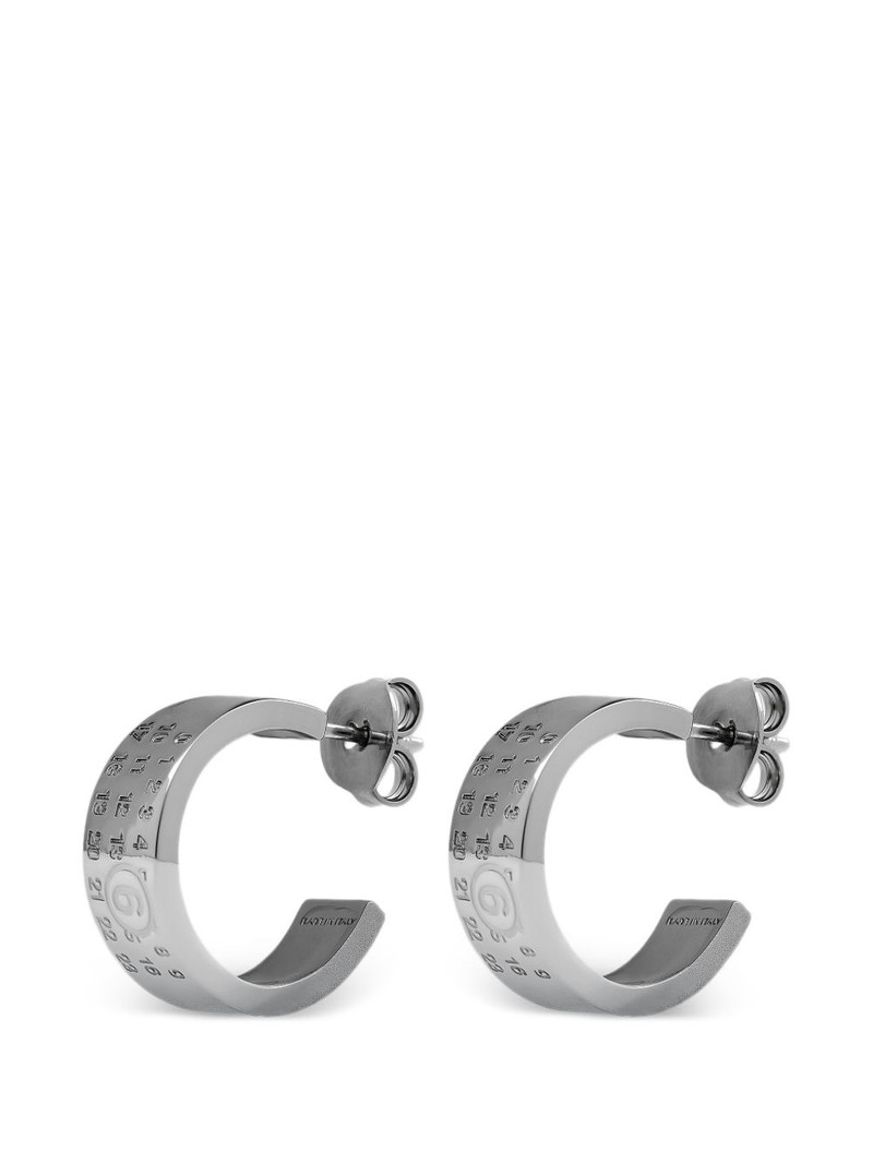engraved open-band earrings 3