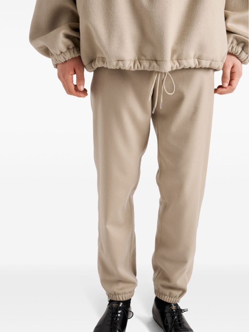 cashmere track pants - 4