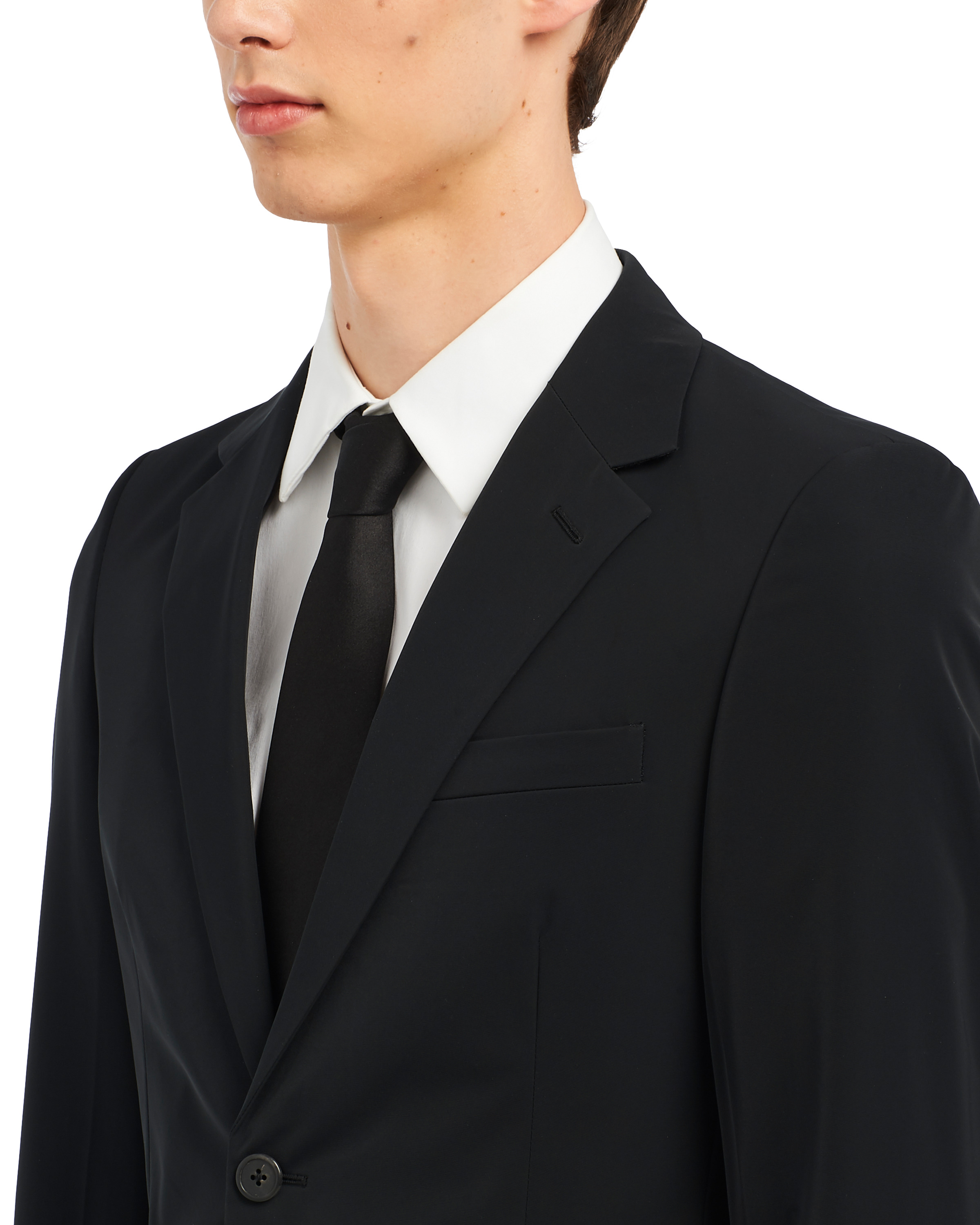 Technical fabric single-breasted suit - 5