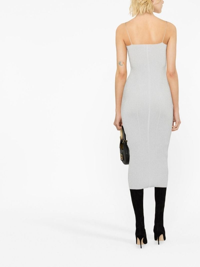 Pilar metallic midi dress - 4