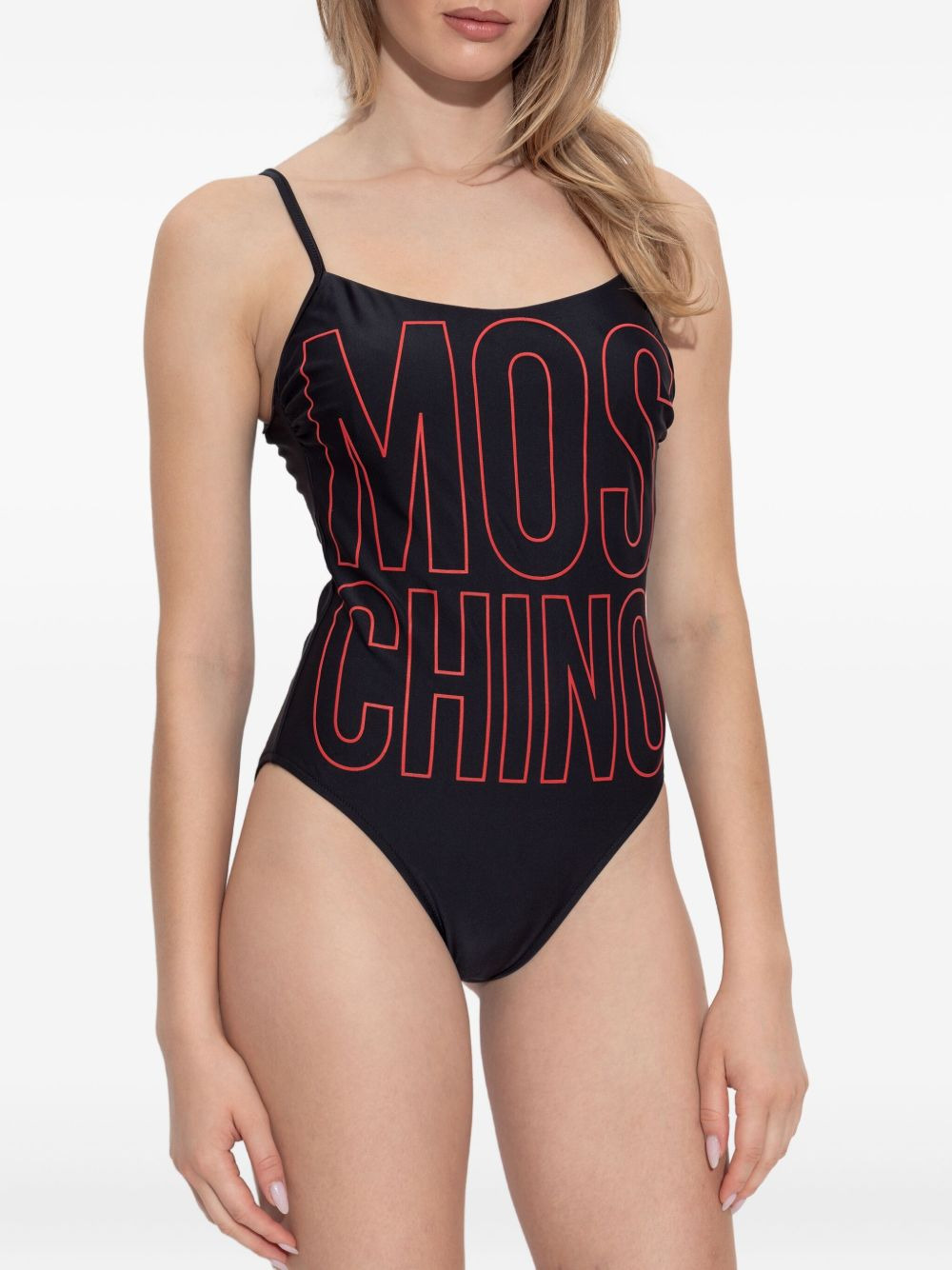 logo-print swimsuit - 4