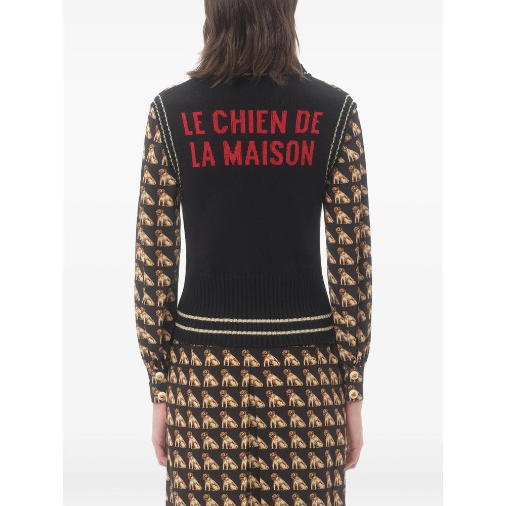 Valentino Black Knitwear - Jumpers Women - 4