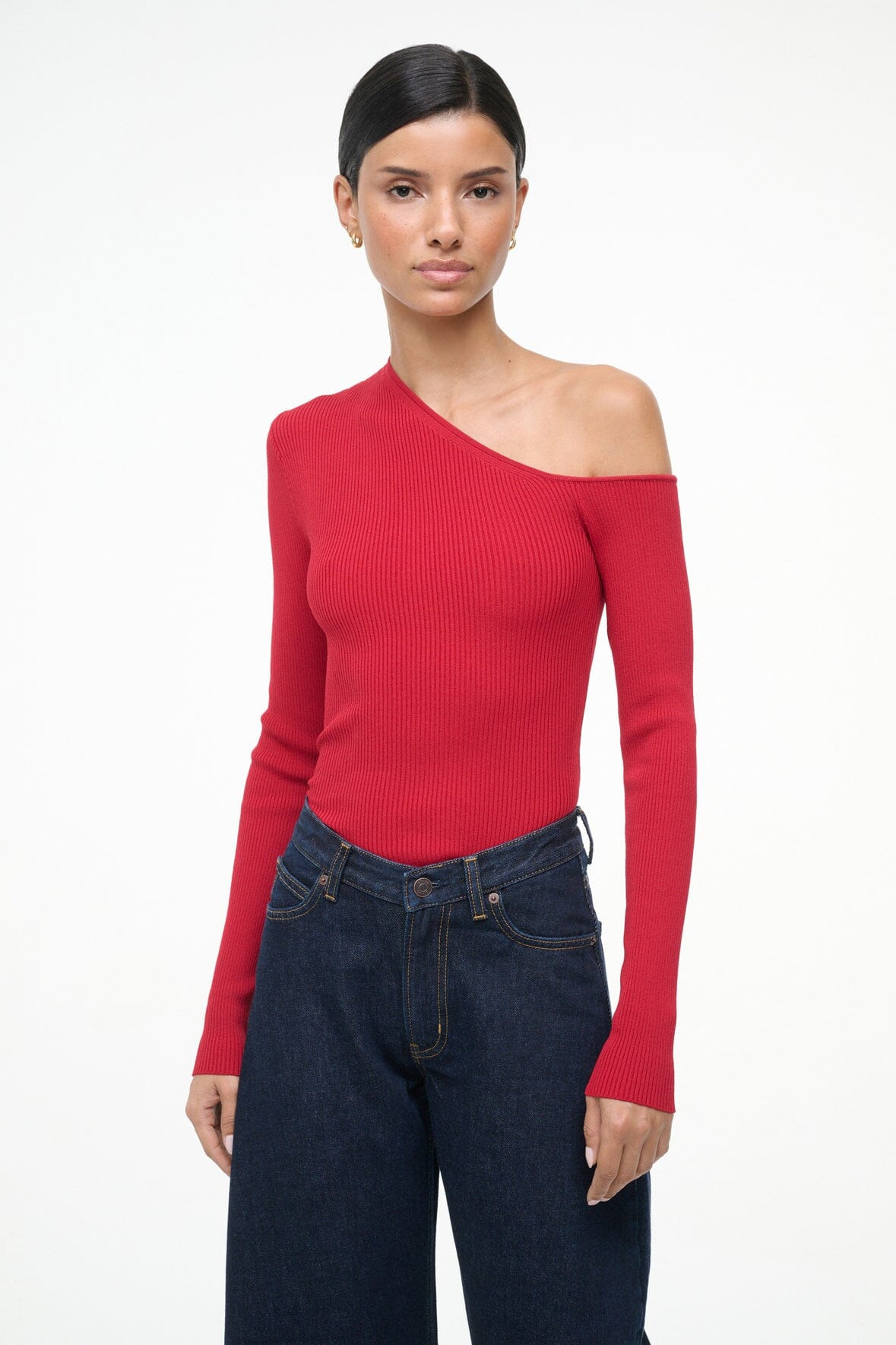 STAUD LOIS TOP ROUGE - 3