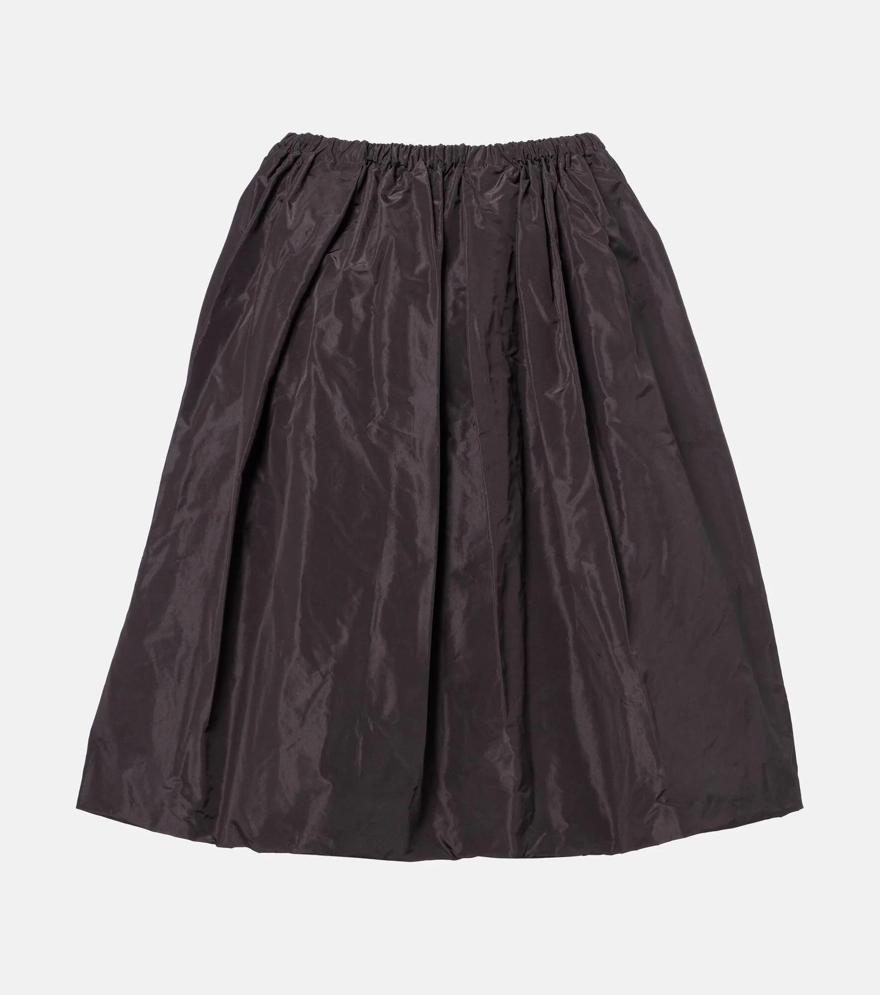 Silk taffeta miniskirt - 1