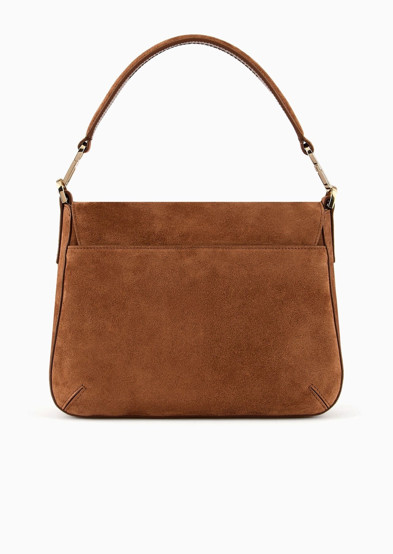 Medium la Prima Soft baguette bag in suede - 3