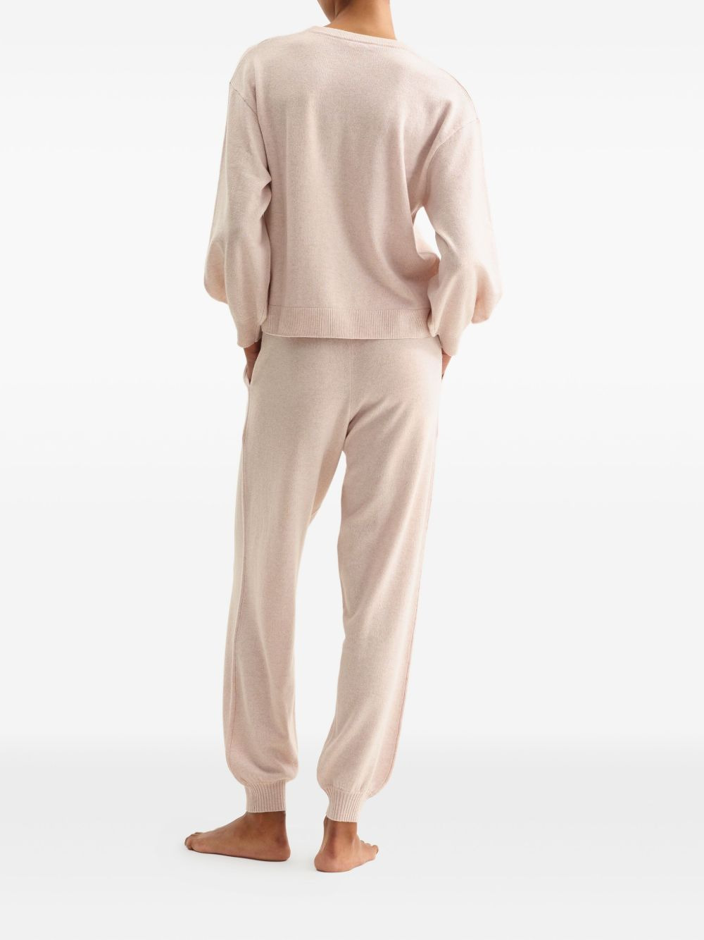 drawstring-waistband pants - 3