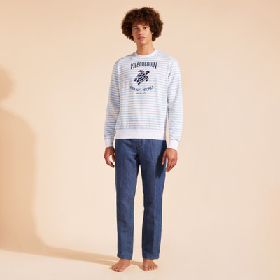 Vilebrequin Men Cotton Striped Crewneck Sweatshirt outlook