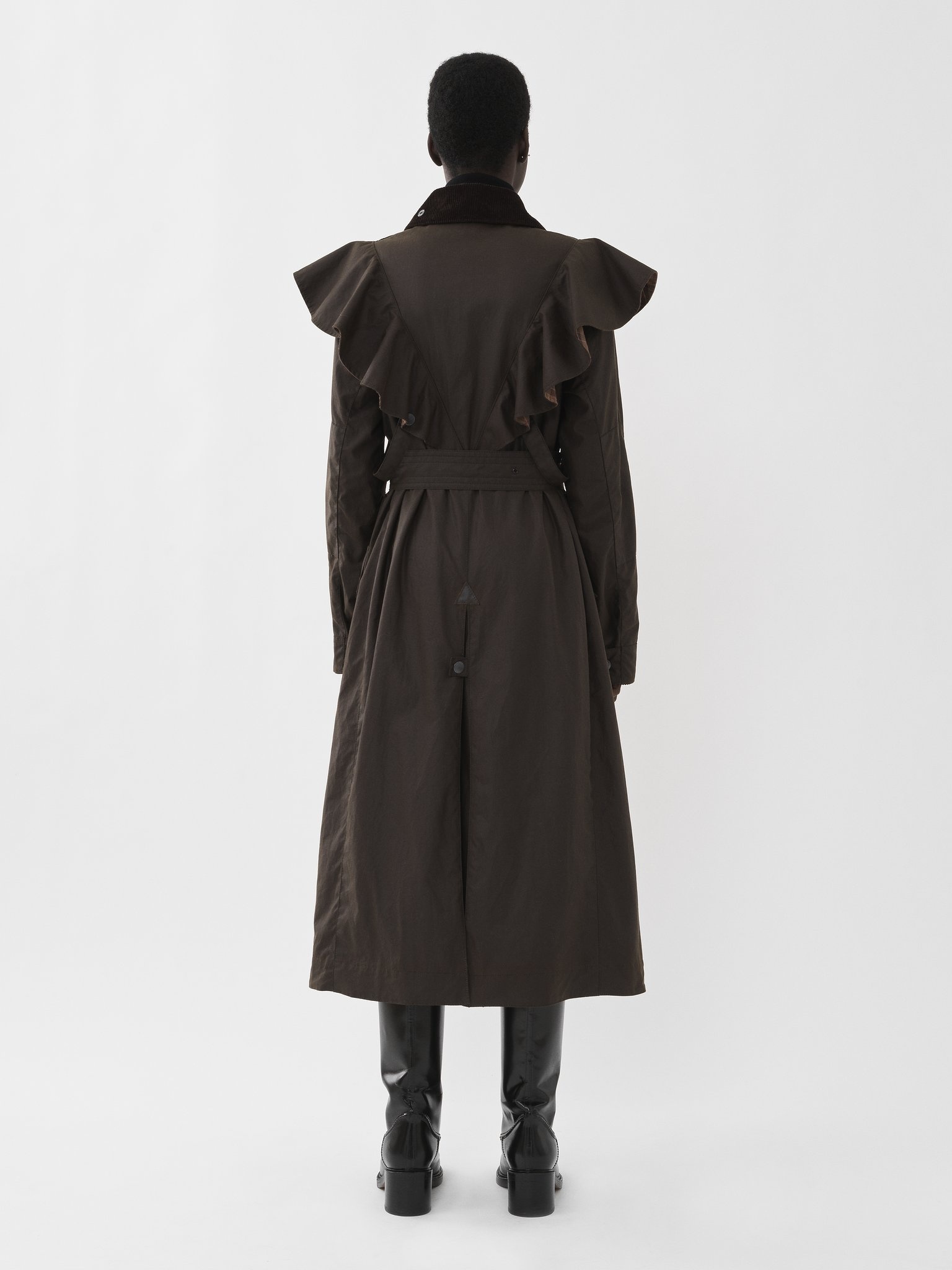 BARBOUR FOR CHLOÉ "DANI" TRENCH COAT - 4