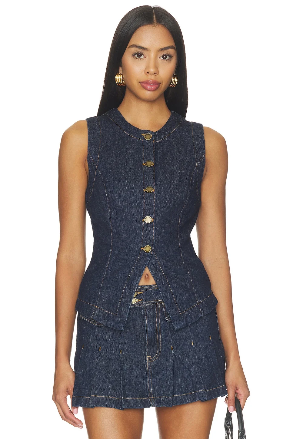 Denim Vest - 1