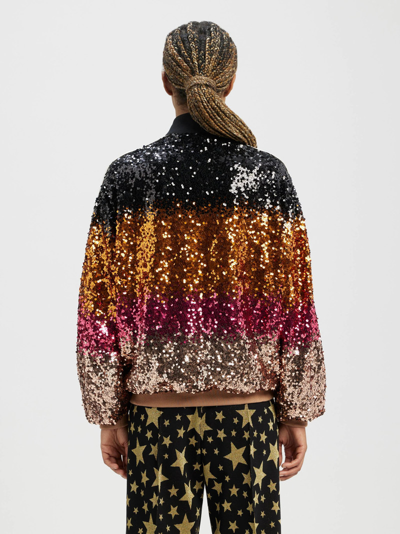 show sequins bomber jacket 5