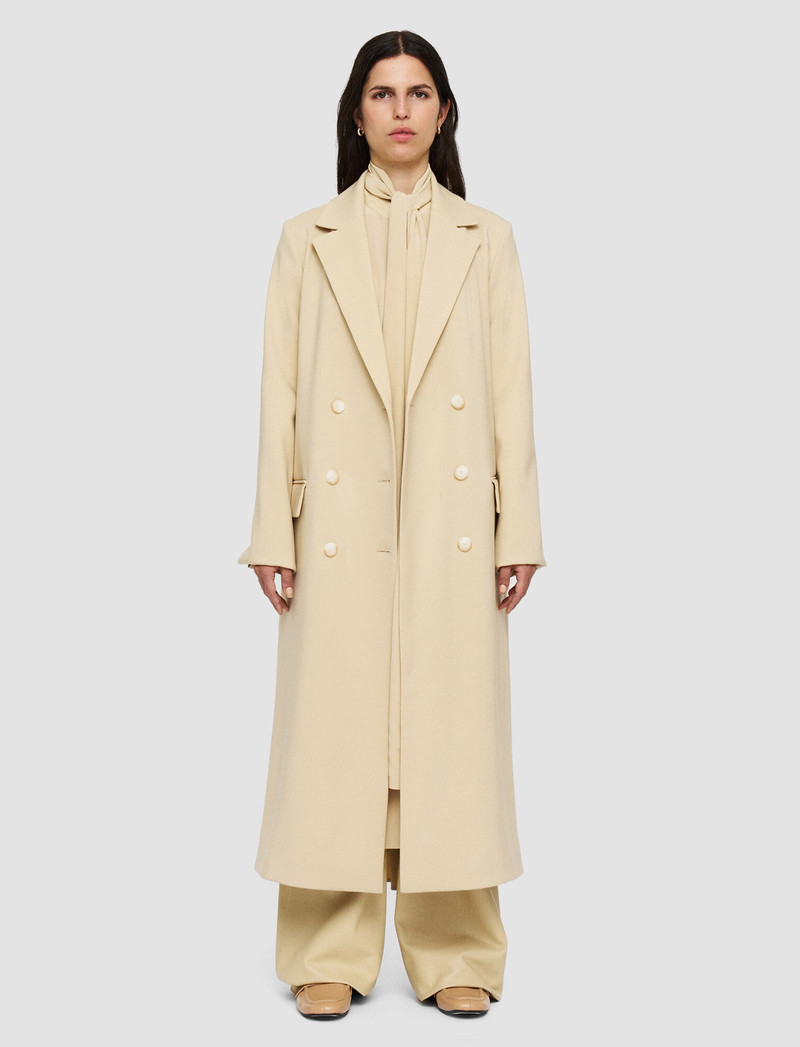 Bonded Tailoring Wool Stretch Chantin Coat 3