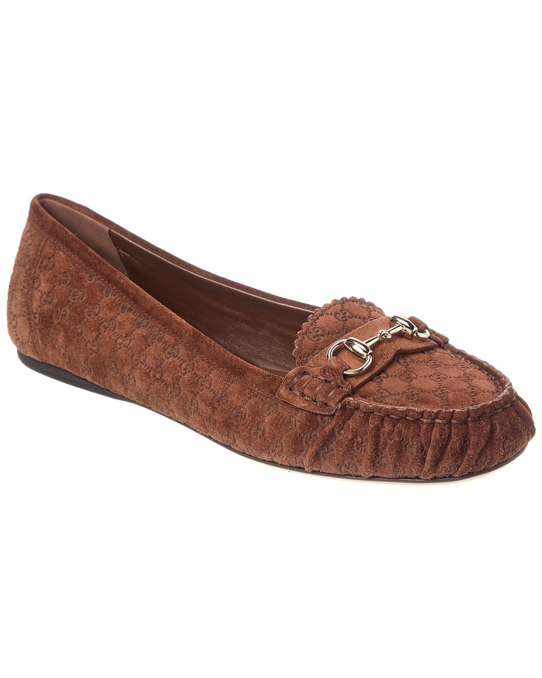Gucci Horsebit Suede Loafer - 1