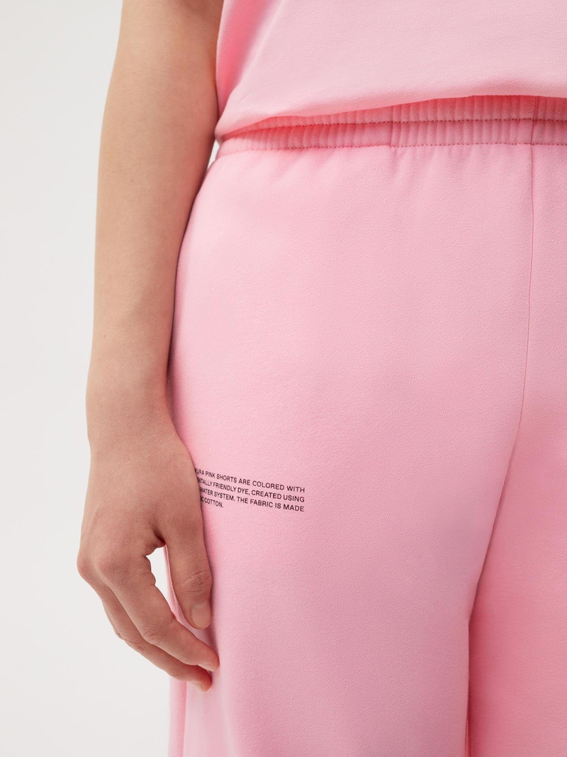 Womens 365 Midweight Long Shorts - Sakura Pink 1