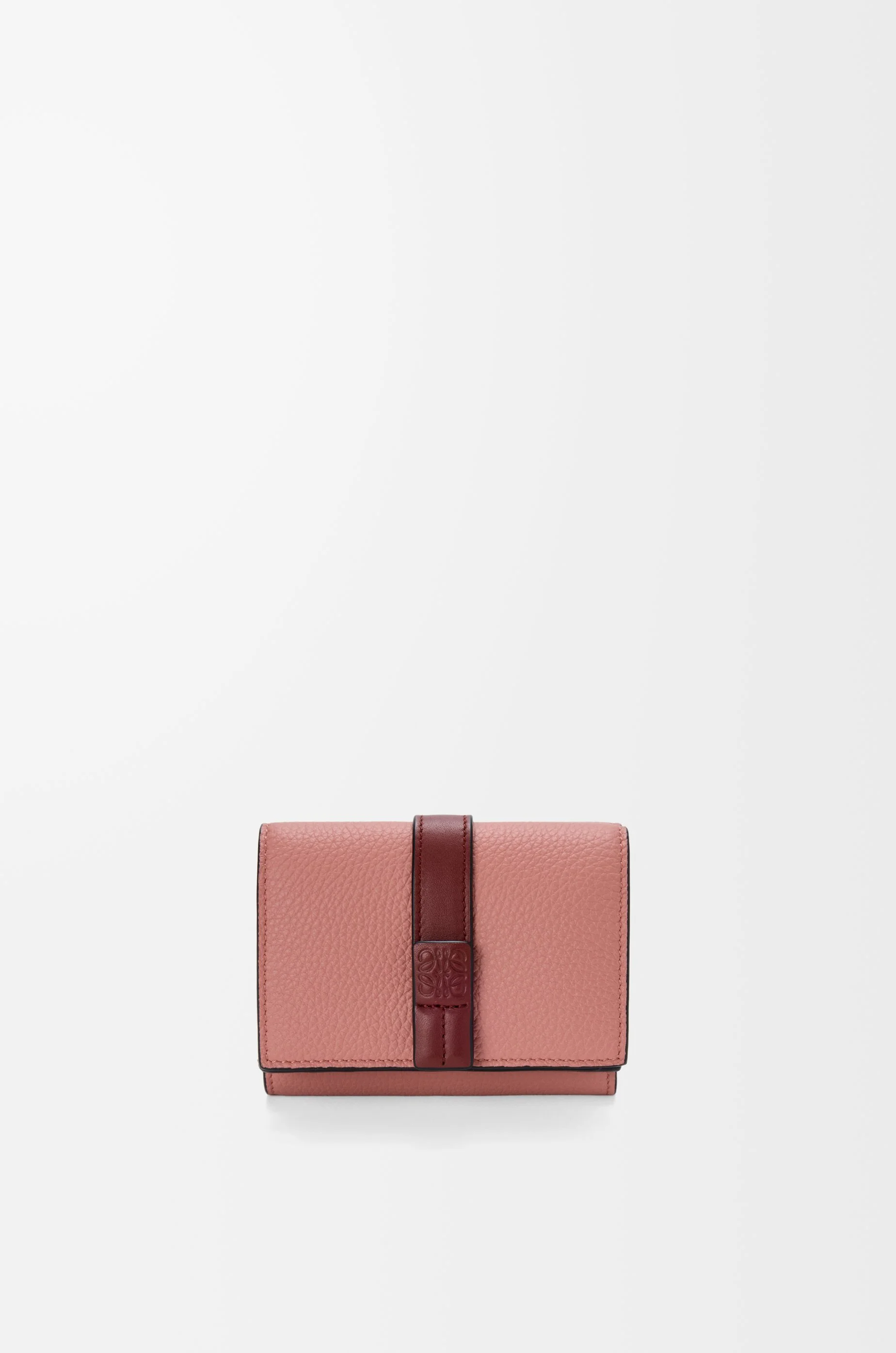Trifold wallet in soft grained calfskin - 1