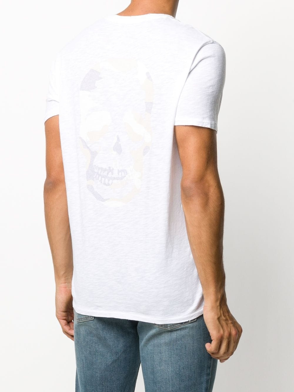 distressed burnout T-shirt - 4
