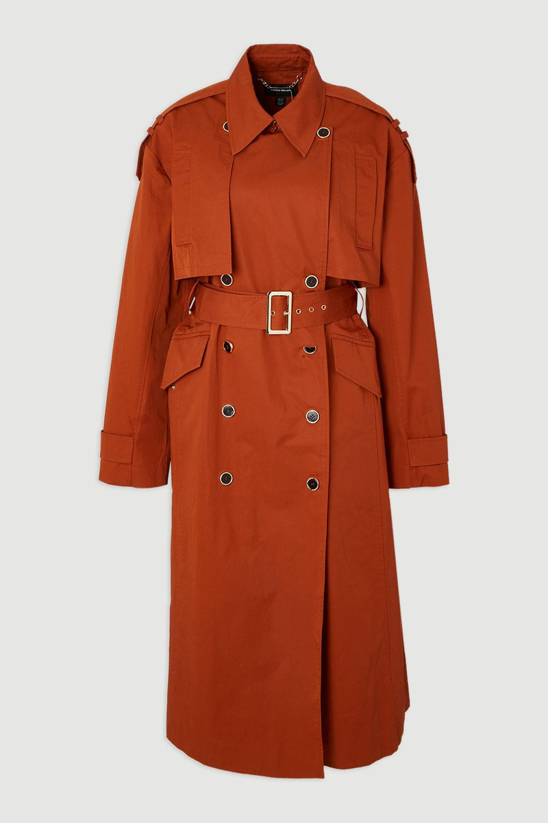 Relaxed Polished Trench Coat 4