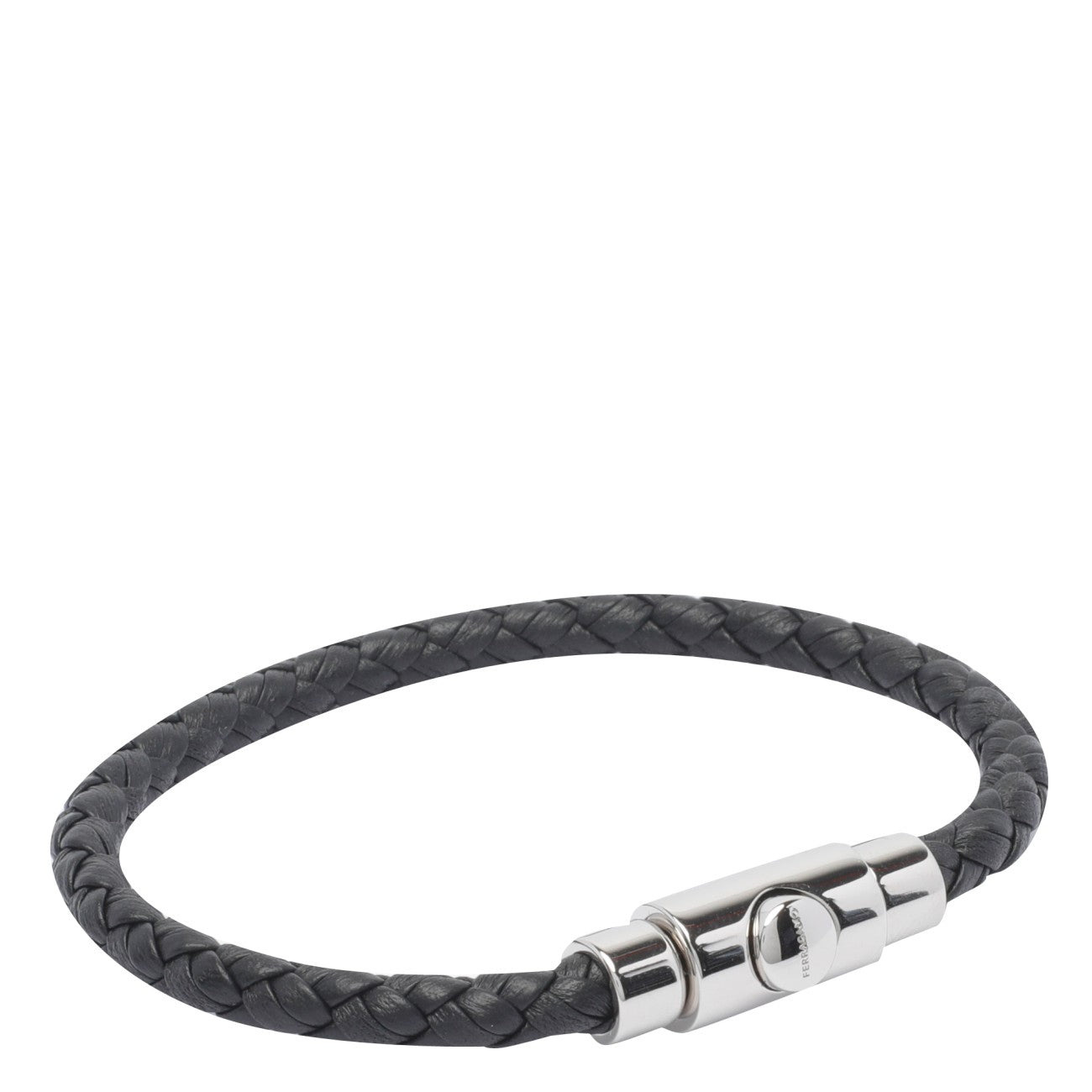 Ferragamo Men Leather Bracelet - 2