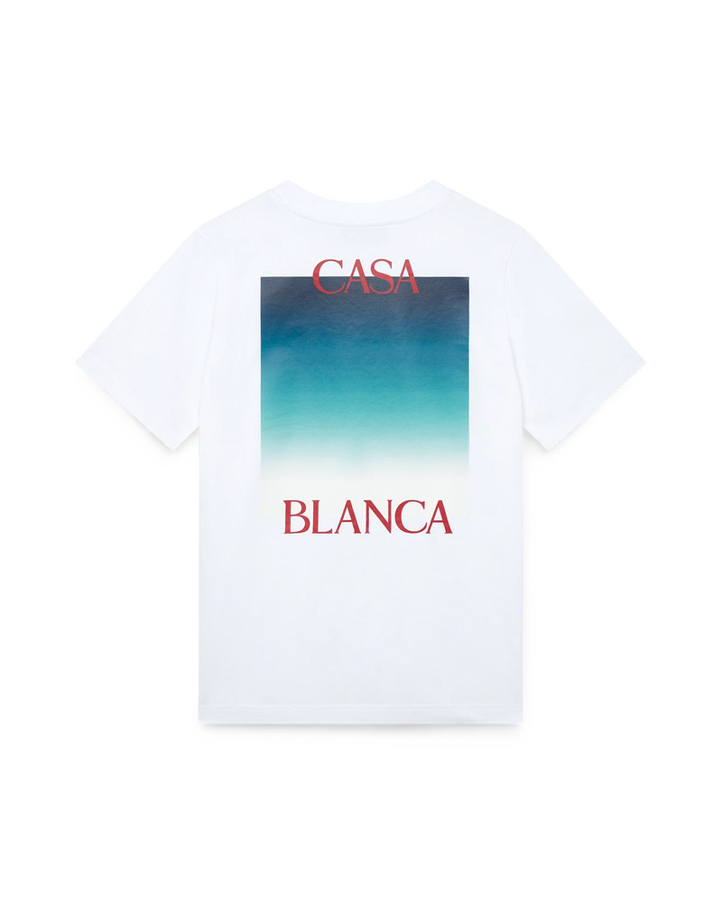 CASABLANCA Gradient Casa Logo T-Shirt | Casablanca Paris outlook