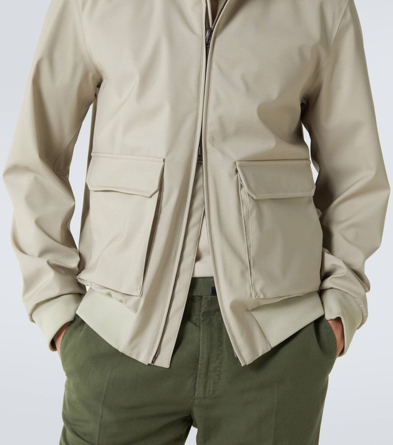 Layered virgin wool blouson 6