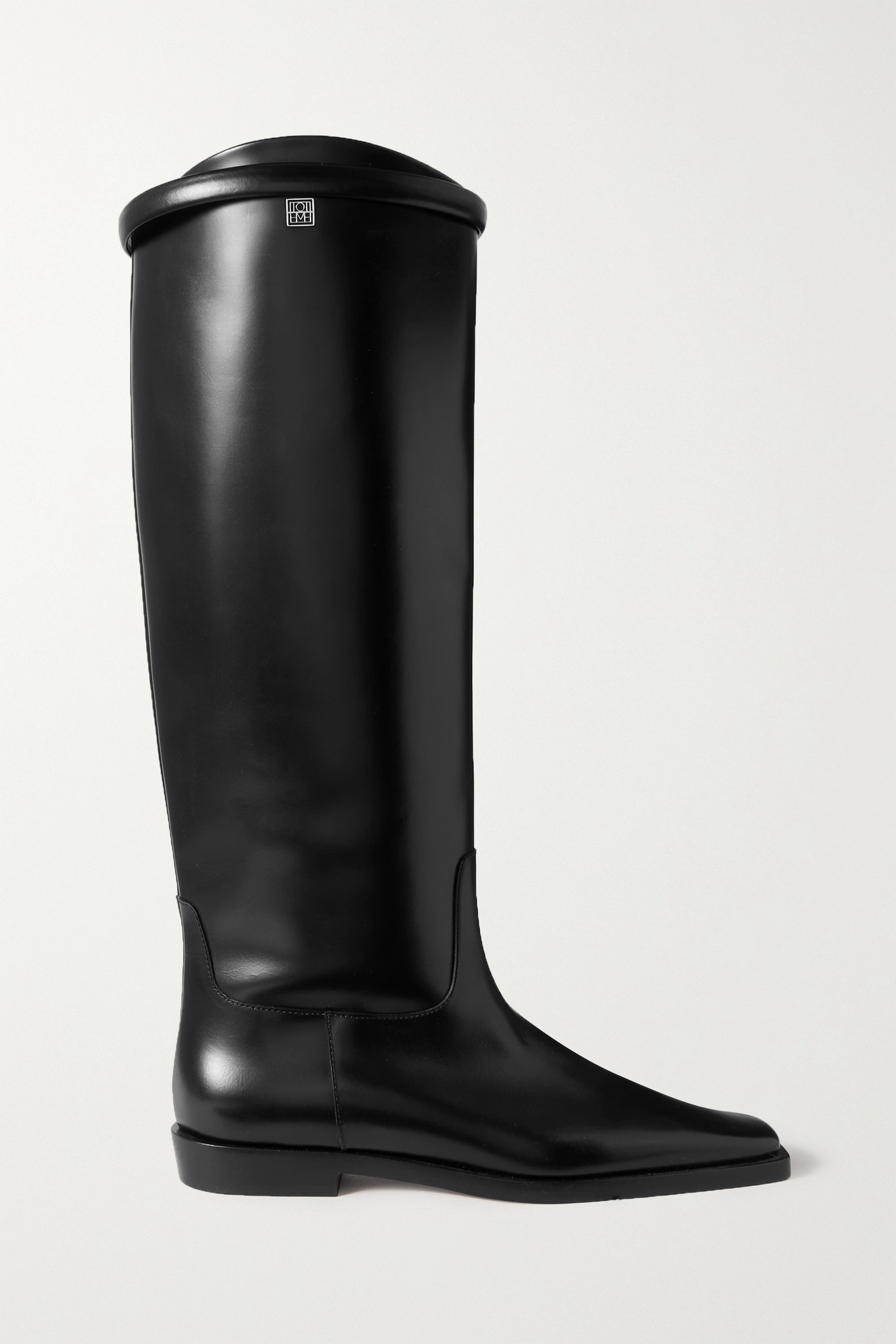 The Riding leather knee boots - 1