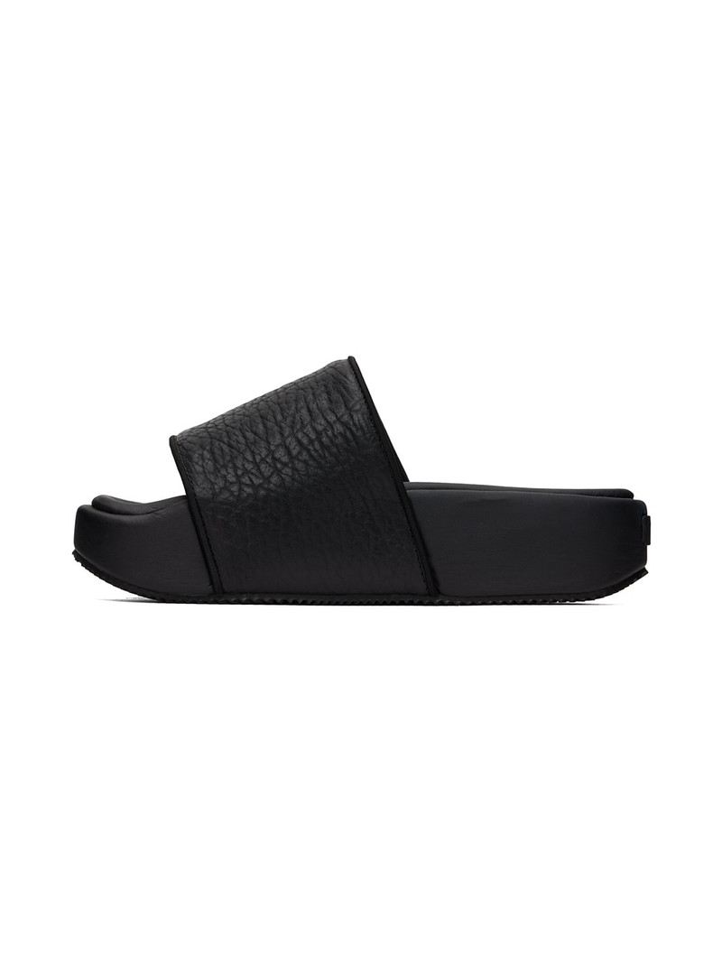 Black Platform Slides 3