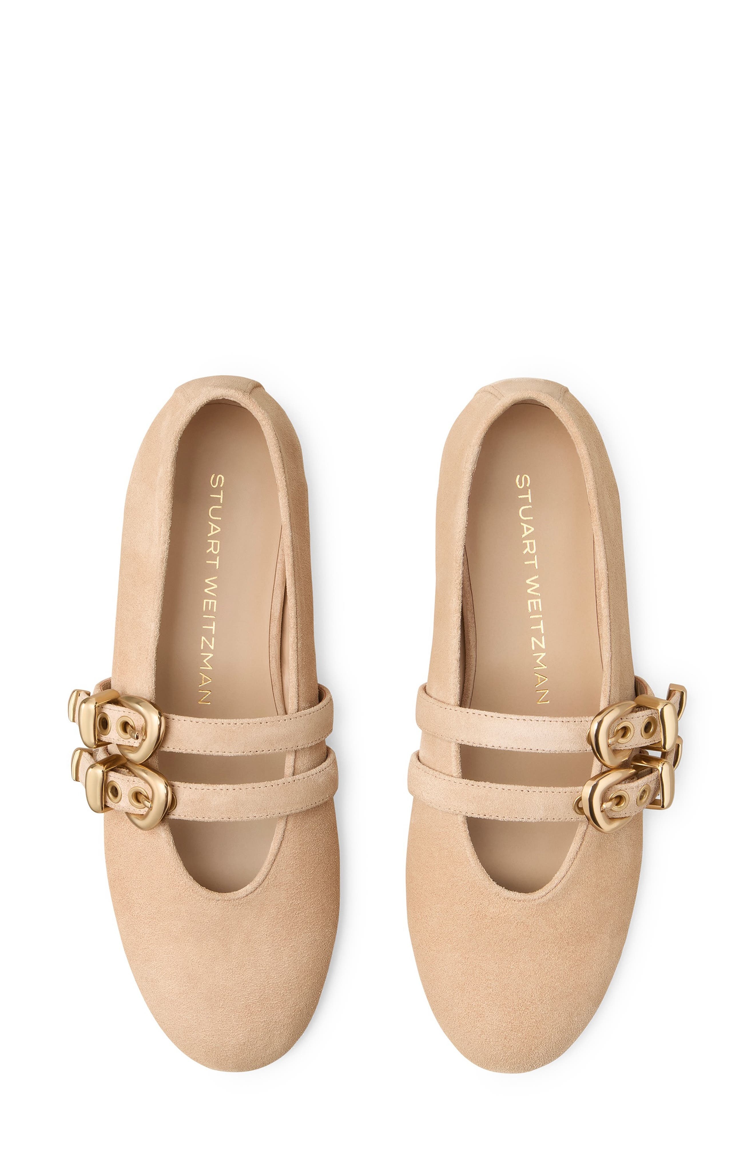 Stuart Weitzman Maven Mary Jane Flat in Adobe at Nordstrom - 4