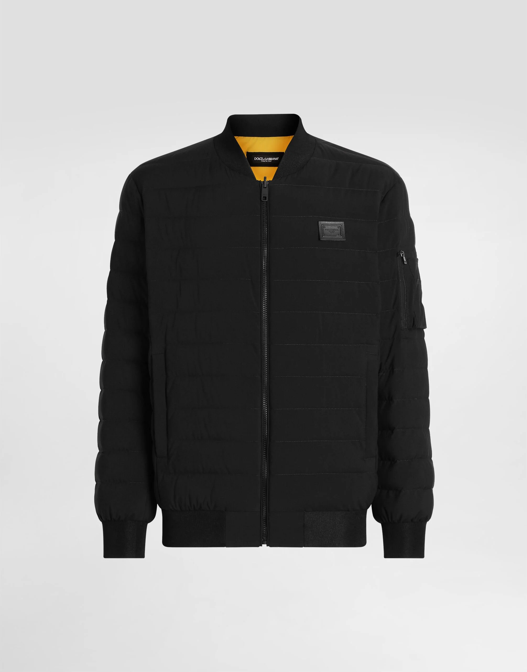 Quilted bomber jacket - 1